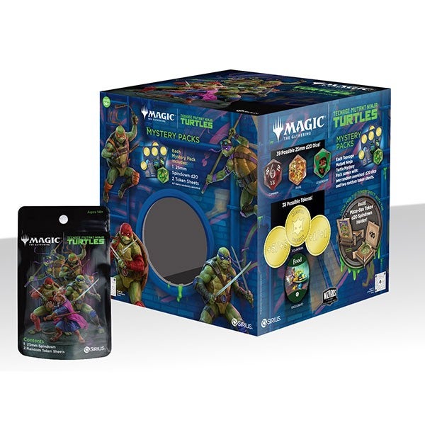therampageセット MTG Treasure Pack - TMNT Mystery Spindown Pack | Magic Man Games