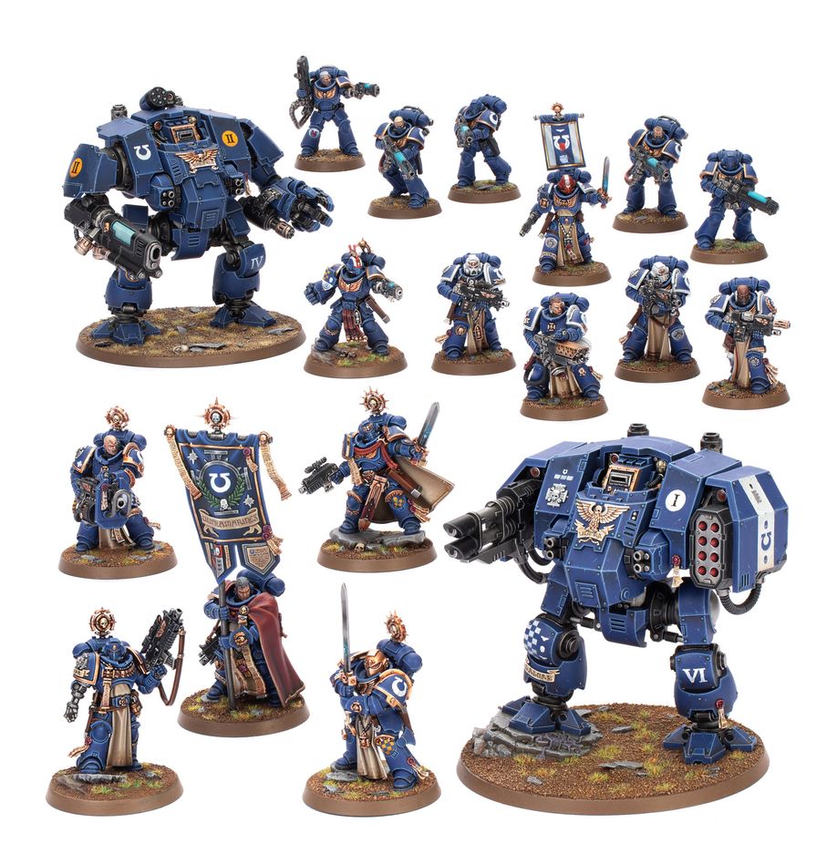 Warhammer 40k - Space Marines Iron Halo Strike Force Battleforce 